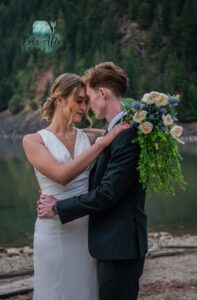 Diablo Lake wedding; National Cascades Park wedding; Mountain wedding; Washington State wedding;